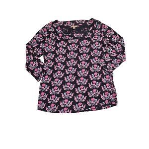 Style & Co Medium Floral Long Sleeve Shirt